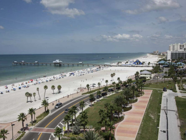 Beachfront Vacation Condo in Clearwater Beach Sleeps 8 Guests